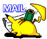 It's supposed to be a GIF of pikachu writing a letter, but it doesn't work.